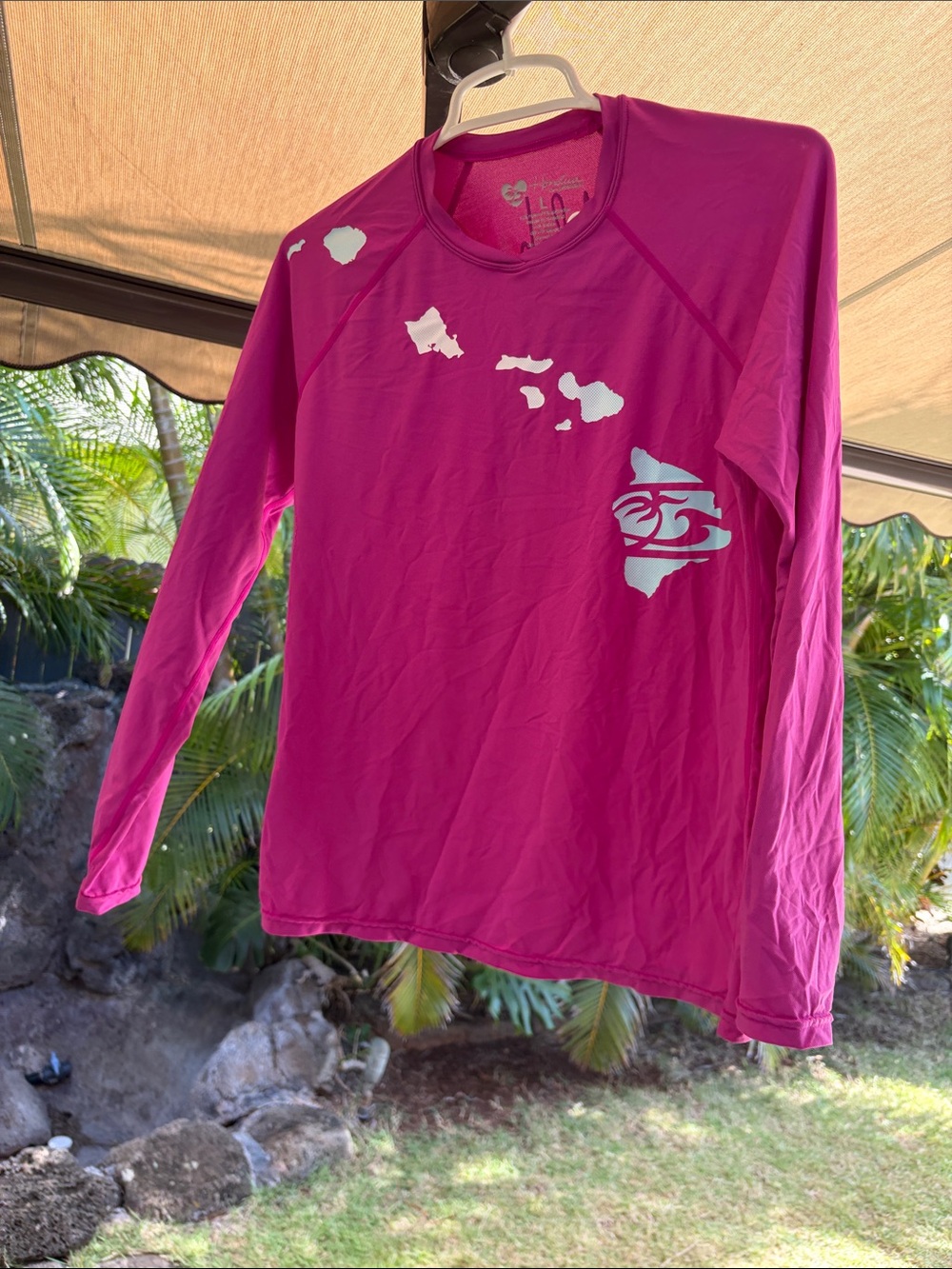 Honolua Wahine -Women’s Pink Long-Sleeve Performance Shirt